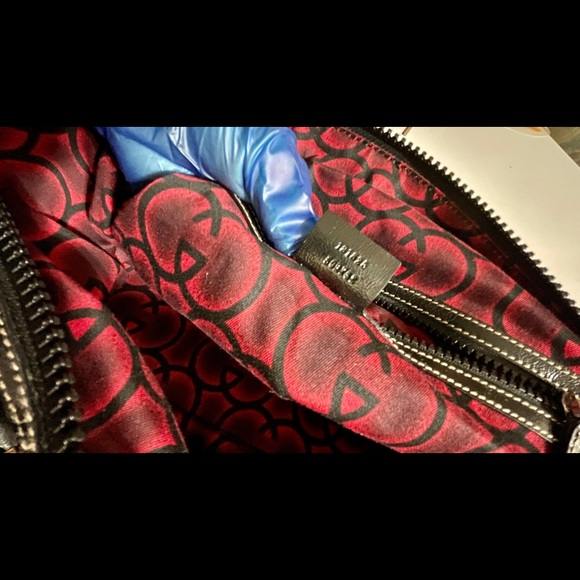 GUCCI Boston Snow Glam Leather bag Authentic!!! - Picture 5 of 7